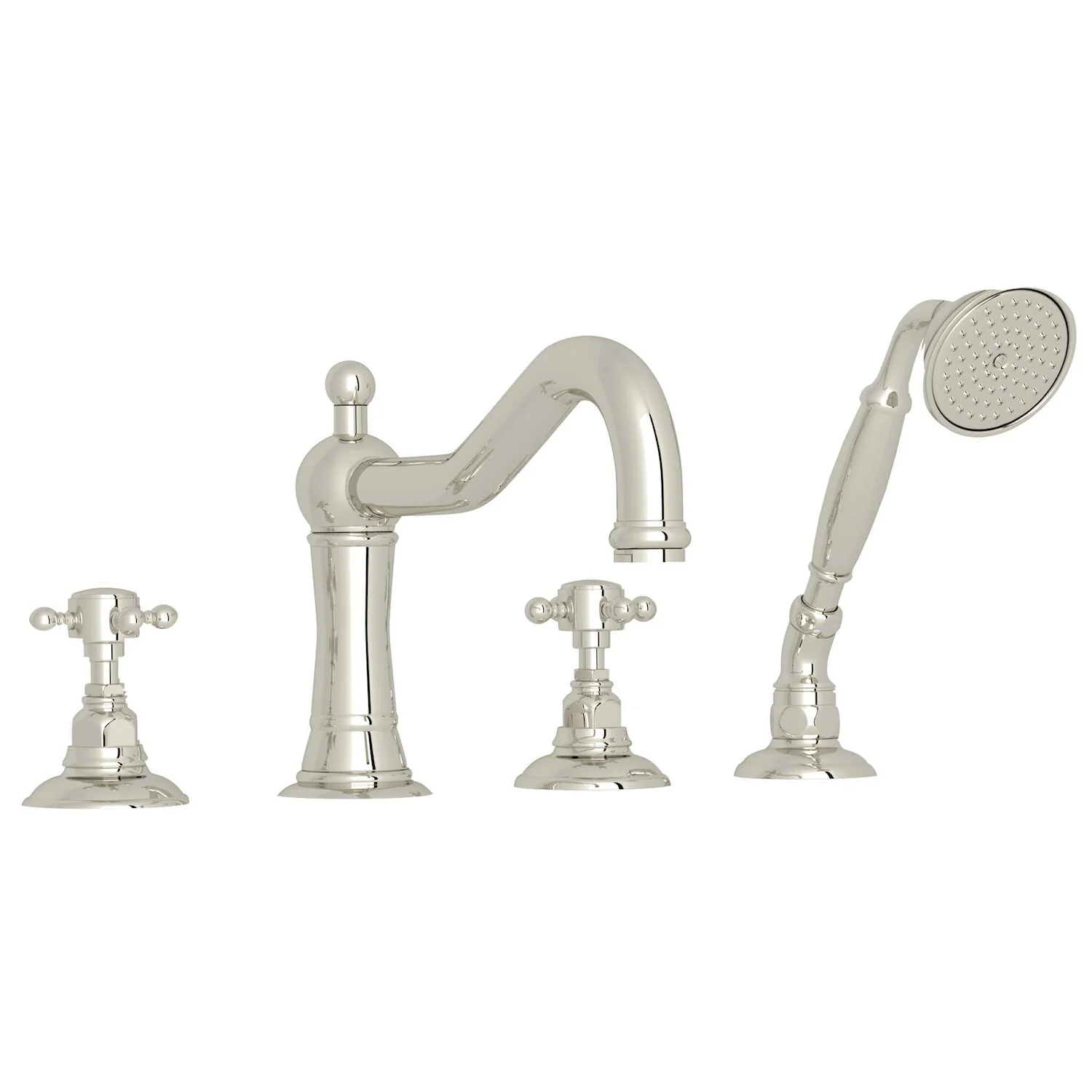 ACQUI® 4-HOLE DECK MOUNT TUB FILLER (CROSS HANDLE) - Image 5