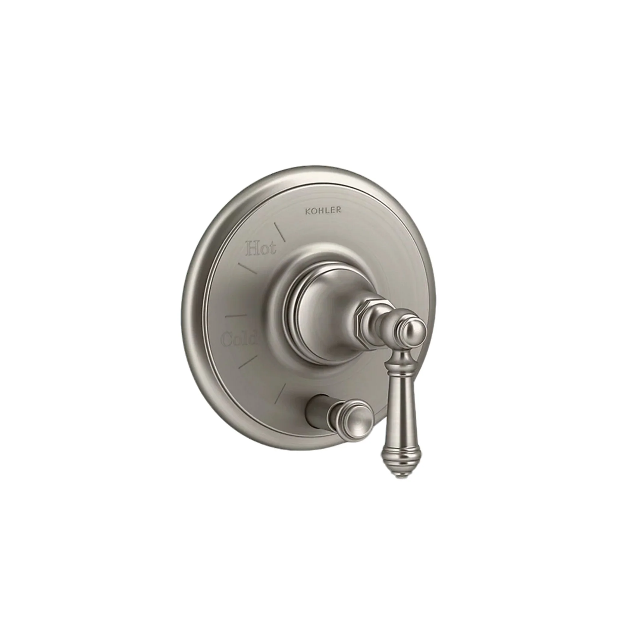 ARTIFACTS® RITE-TEMP PRESSURE-BALANCING VALVE TRIM WITH PUSH-BUTTON DIVERTER AND LEVER HANDLE - Image 6