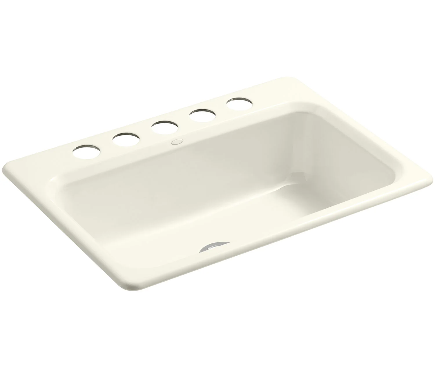 BAKERSFIELD 31 X 22 X 8-5/8 INCHES UNDER-MOUNT SINGLE-BOWL KITCHEN SINK WITH 5 FAUCET HOLES - Image 2