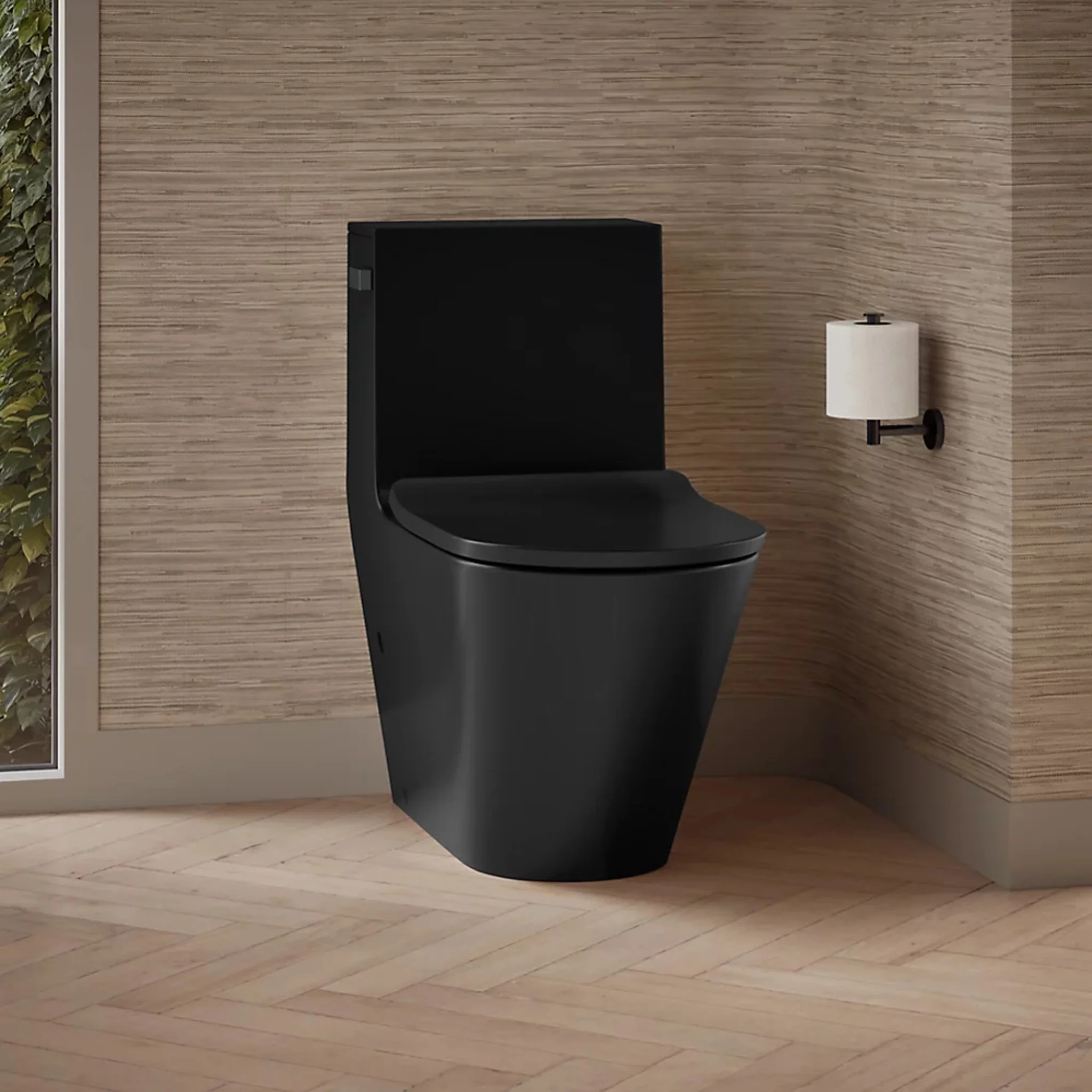 BRAZN ONE-PIECE ELONGATED TOILET WITH SKIRTED TRAPWAY AND DUAL-FLUSH - Image 10