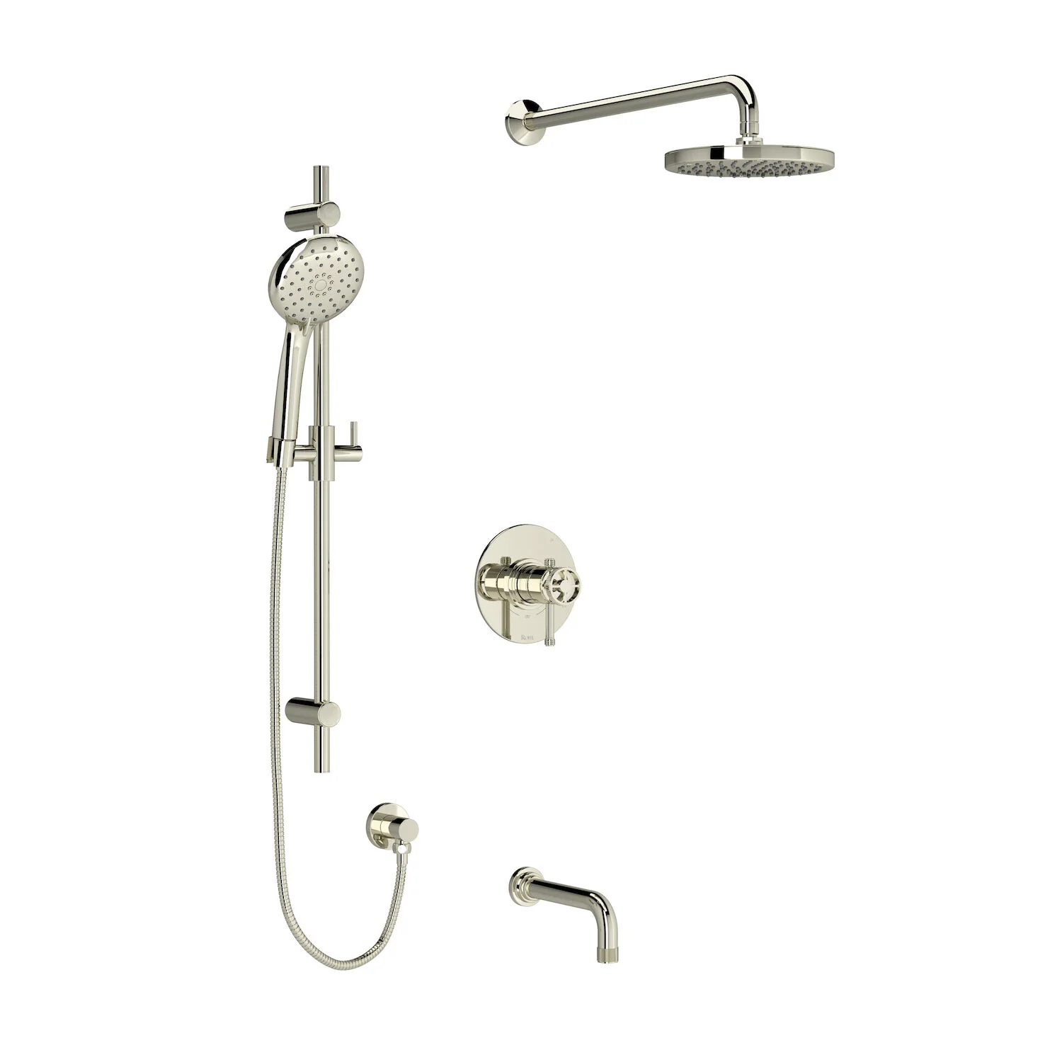 CAMPO 1/2" THERMOSTATIC & PRESSURE BALANCE 3 FUNCTION SYSTEM WITH INTEGRATED VOLUME CONTROL - Image 3