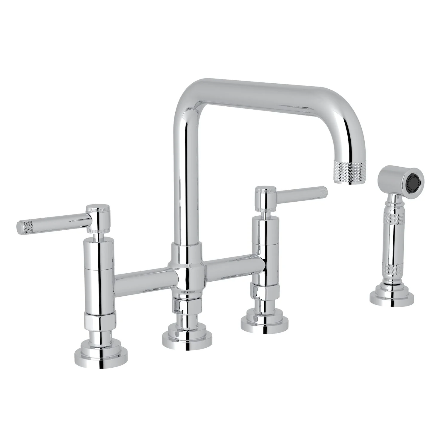 CAMPO BRIDGE KITCHEN FAUCET WITH SIDE SPRAY (LEVER HANDLE) - Image 4