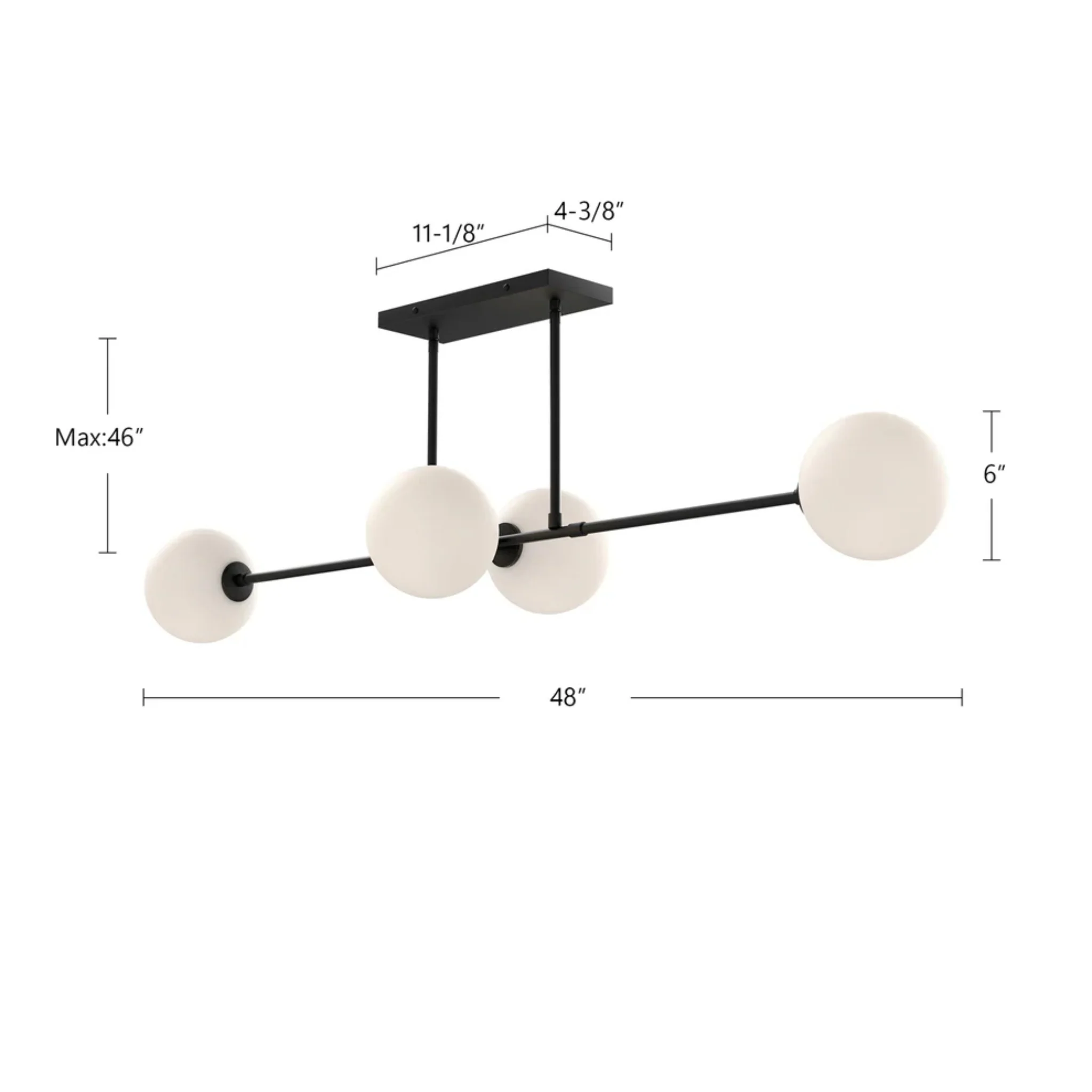 CASSIA 48-IN LINEAR PENDANT (MULTIPLE OPTIONS) - Image 8