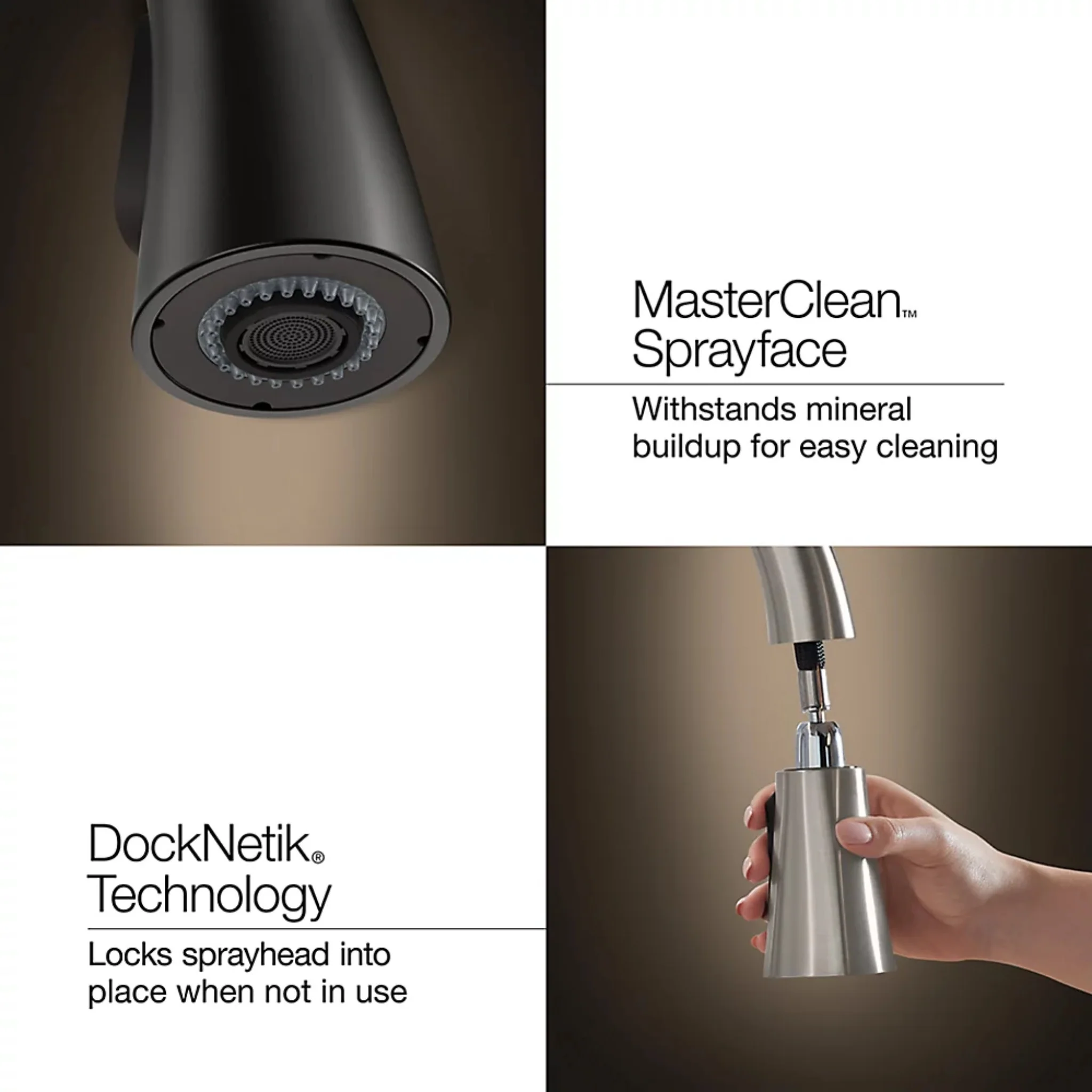 CRUE SEMI-PROFESSIONAL KITCHEN SINK FAUCET WITH THREE-FUNCTION SPRAYHEAD - Image 23