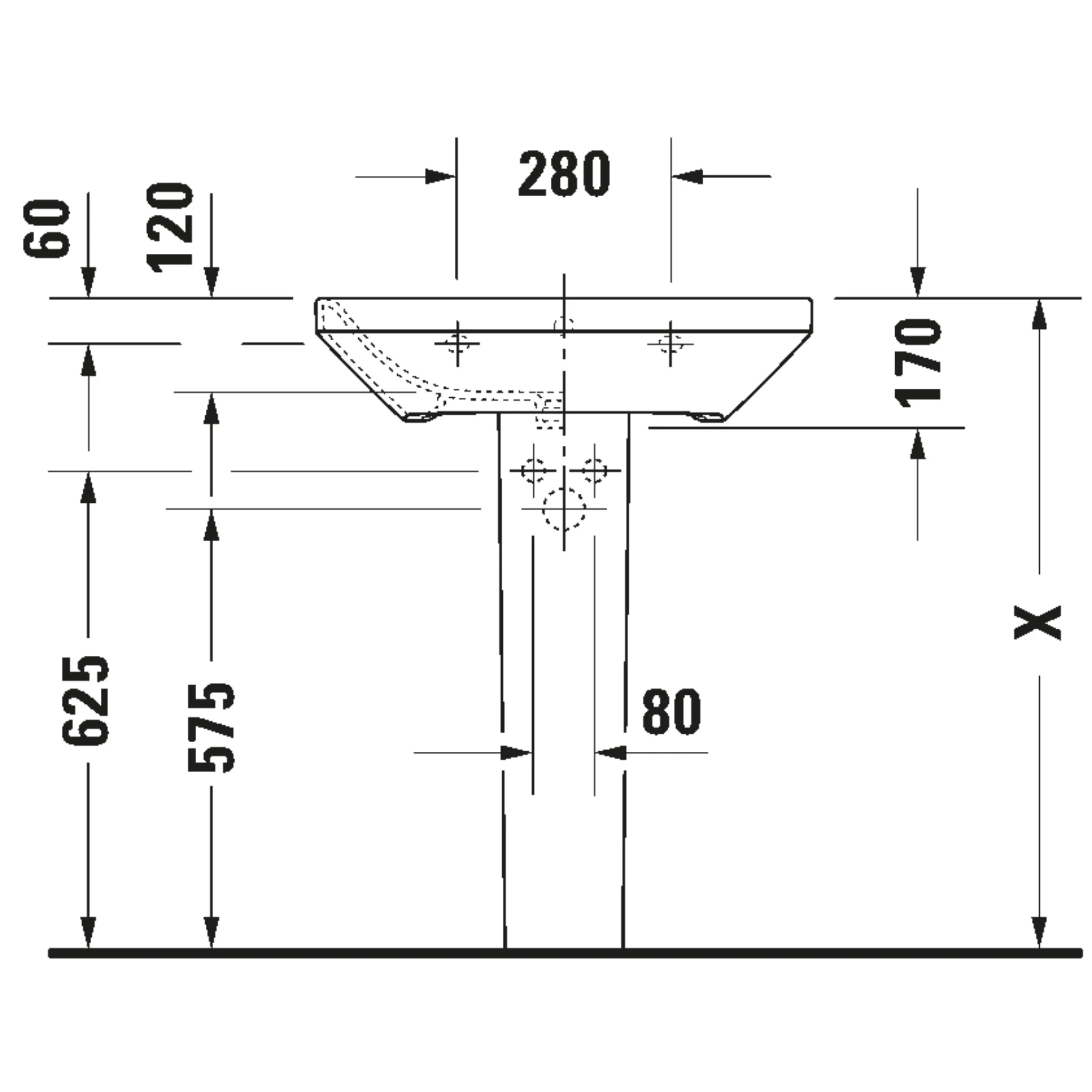 DURASTYLE WASHBASIN (MULTIPLE SIZES) - Image 12