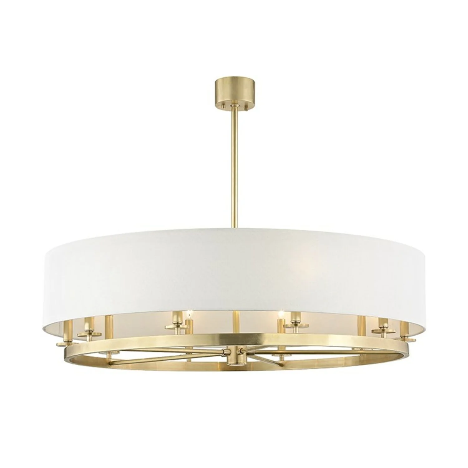 DURHAM 10-LIGHT ROUND ISLAND LIGHT, 6542 - Image 2
