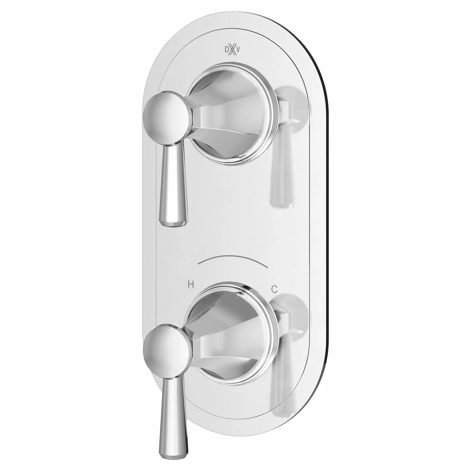 FITZGERALD 2-HANDLE THERMOSTATIC VALVE TRIM ONLY WITH LEVER HANDLES - Image 2