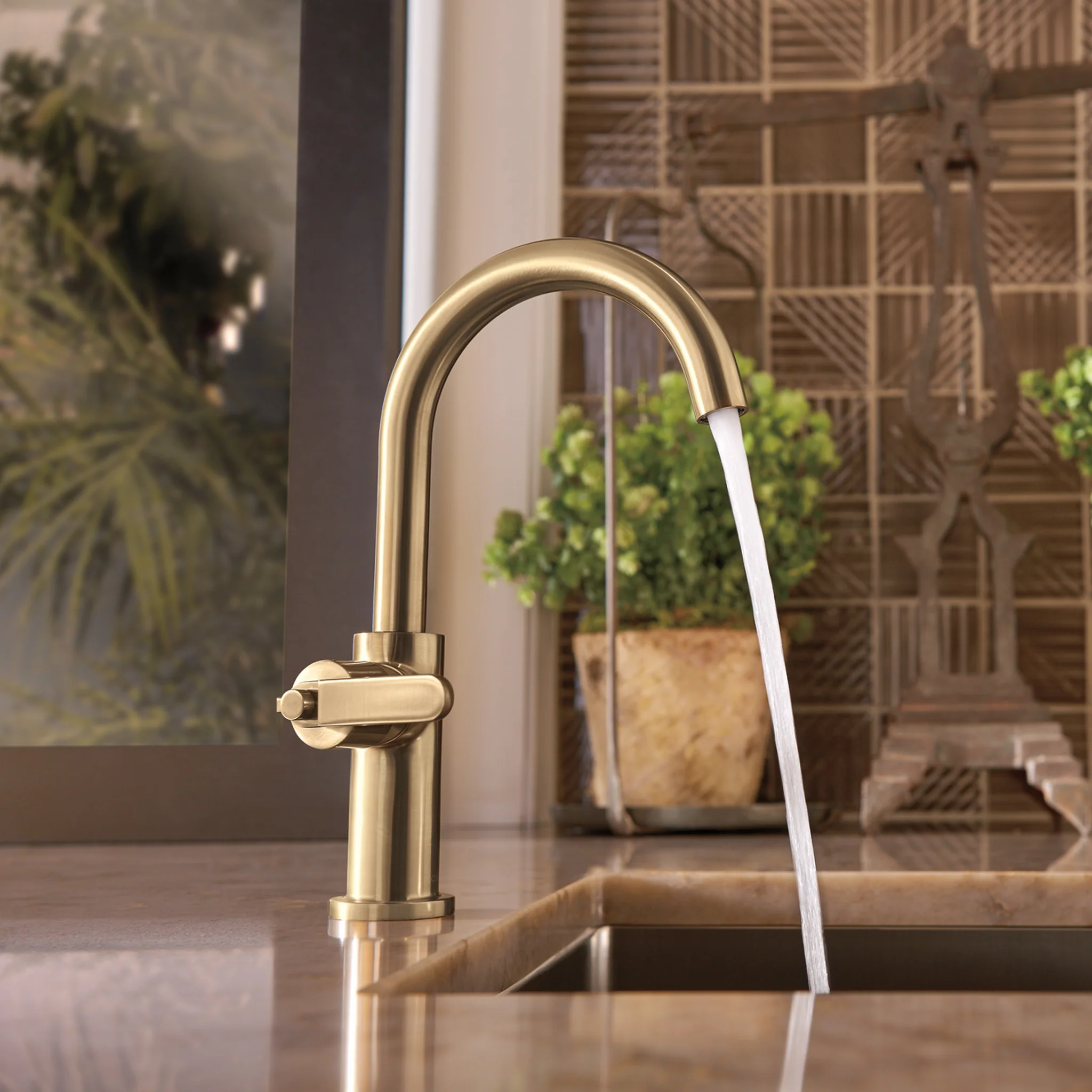 LITZE® BAR FAUCET WITH ARC SPOUT AND INDUSTRIAL HANDLE - Image 2