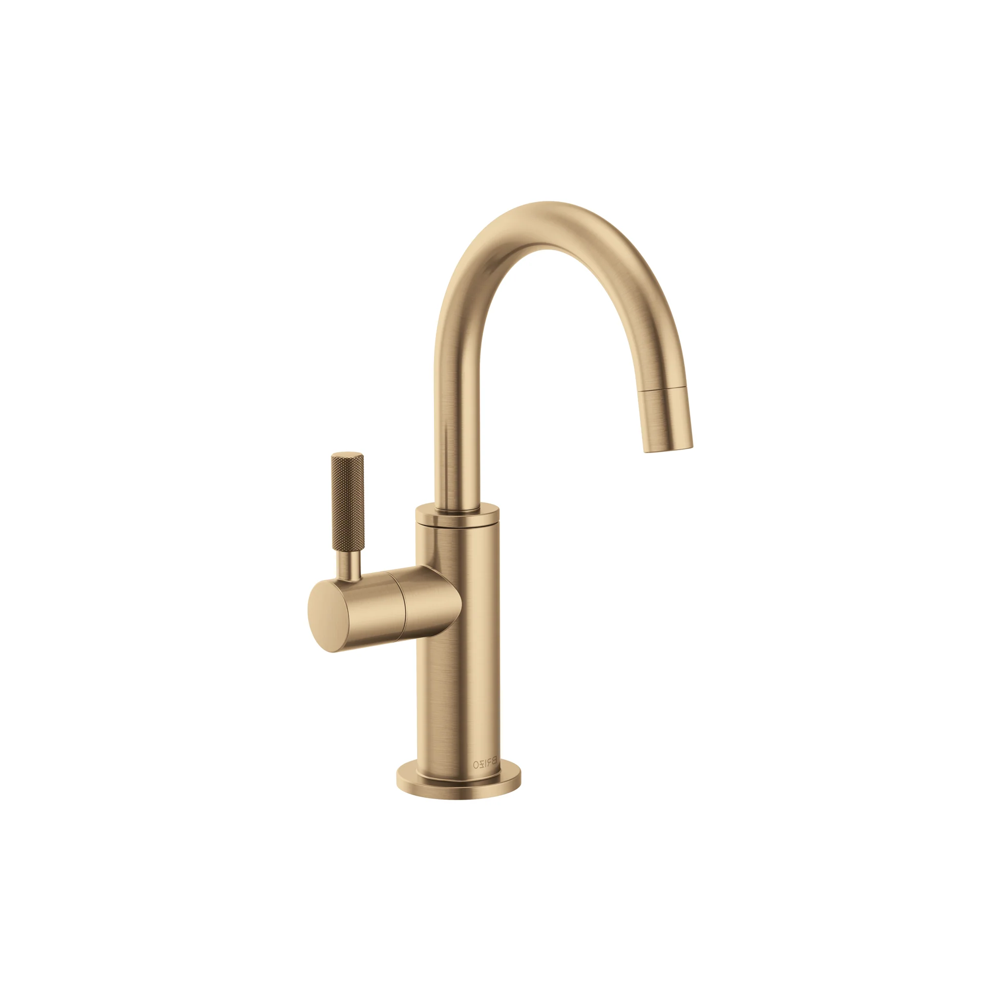 LITZE® BEVERAGE FAUCET WITH ARC SPOUT AND KNURLED HANDLE - Image 2