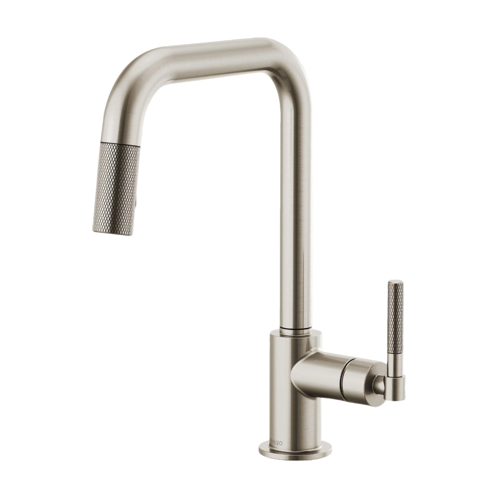 LITZE® PULL-DOWN FAUCET WITH SQUARE SPOUT AND KNURLED HANDLE - Image 3