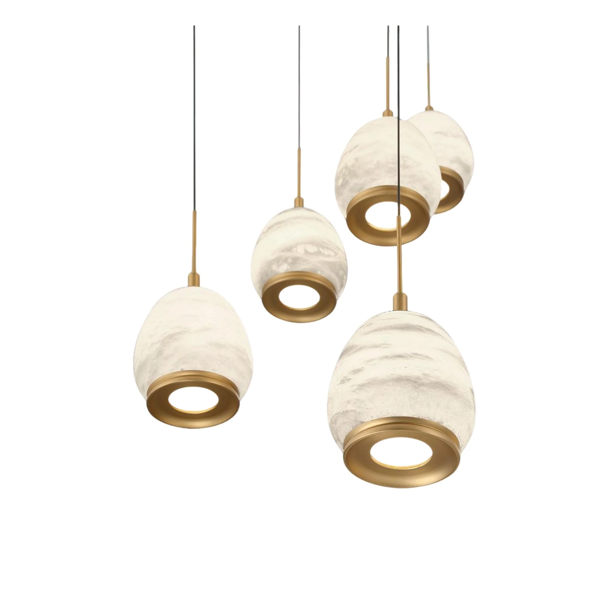 LUCIDATA ROUND LED CHANDELIER (MULTIPLE SIZES) - Image 9