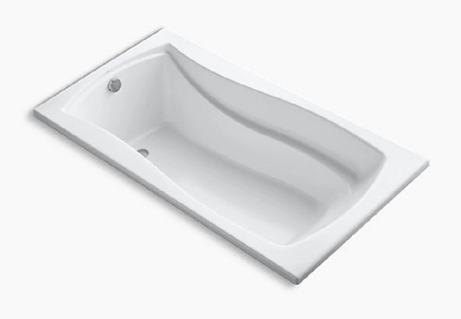 MARIPOSA® 66 X 36 INCHES DROP IN BATHTUB WITH REVERSIBLE DRAIN
