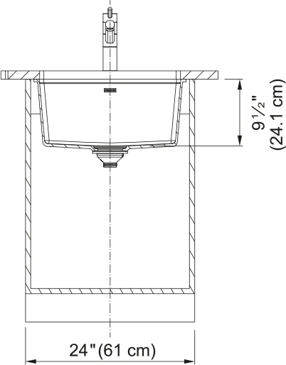 MARIS SINGLE BOWL UNDERMOUNT SINK - Image 10