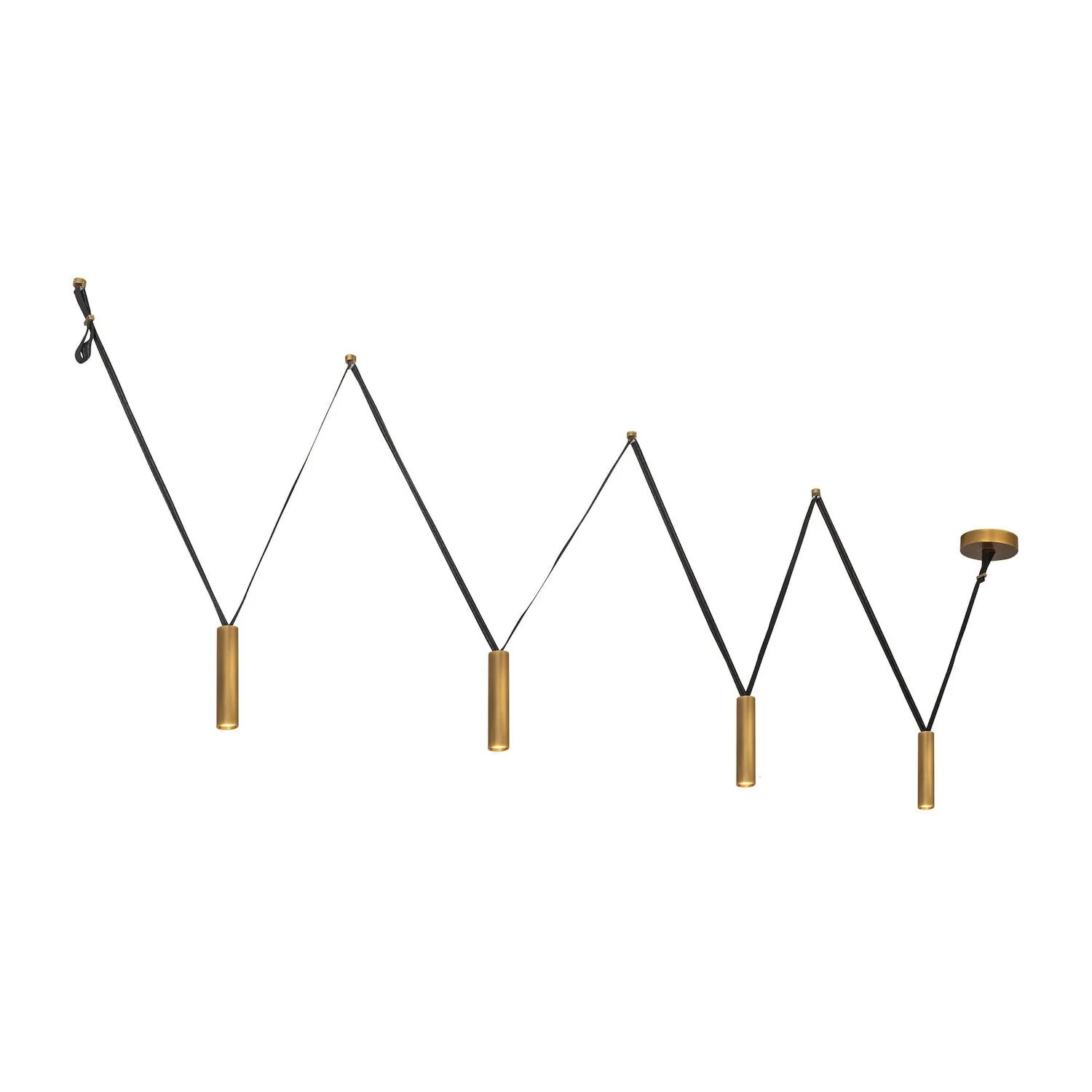 MASON 4 LIGHT LED FLEXIBLE INSTALL LINEAR PENDANT - Image 2