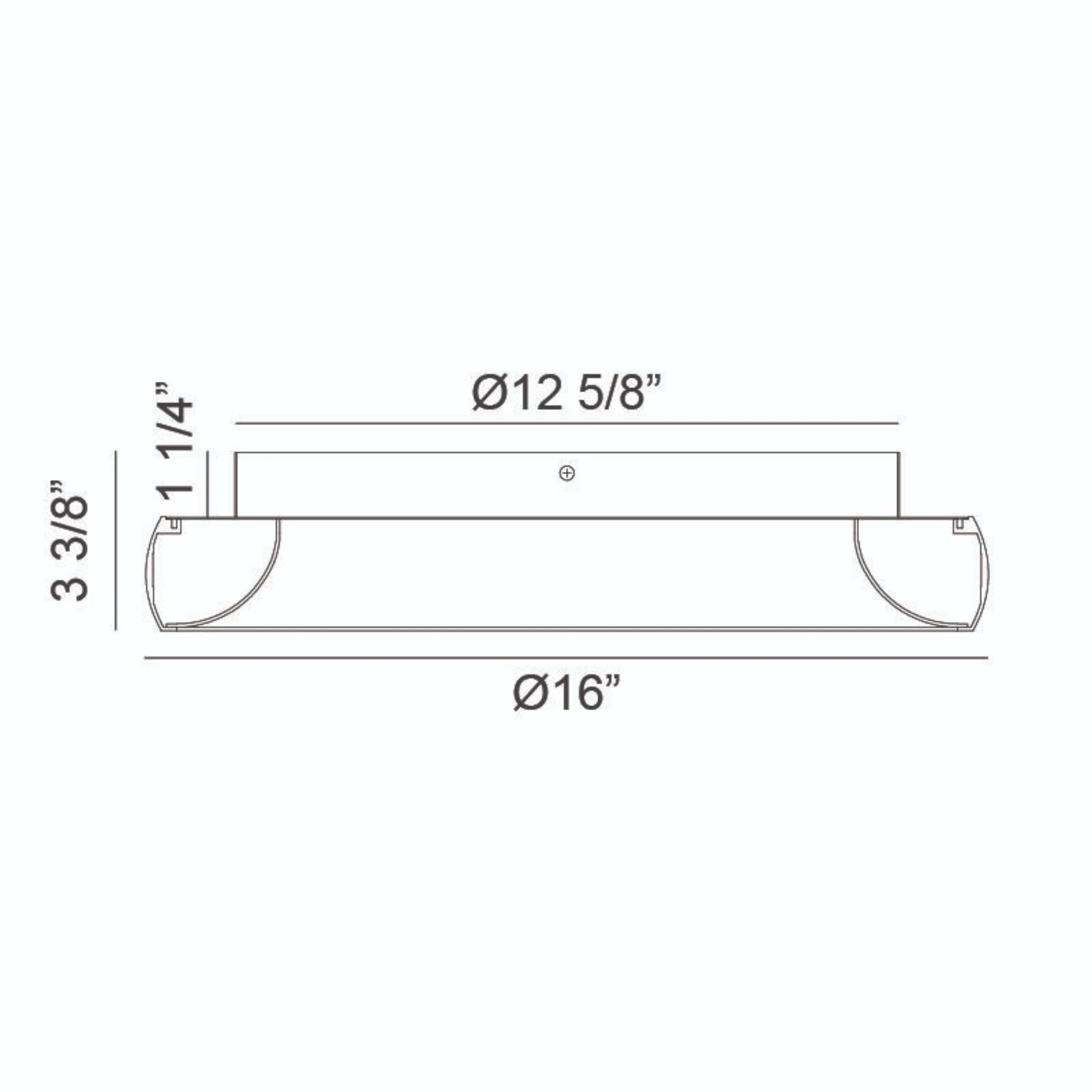 MAVERICK 1-LIGHT LED FLUSH MOUNT (MULTIPLE SIZES) - Image 7