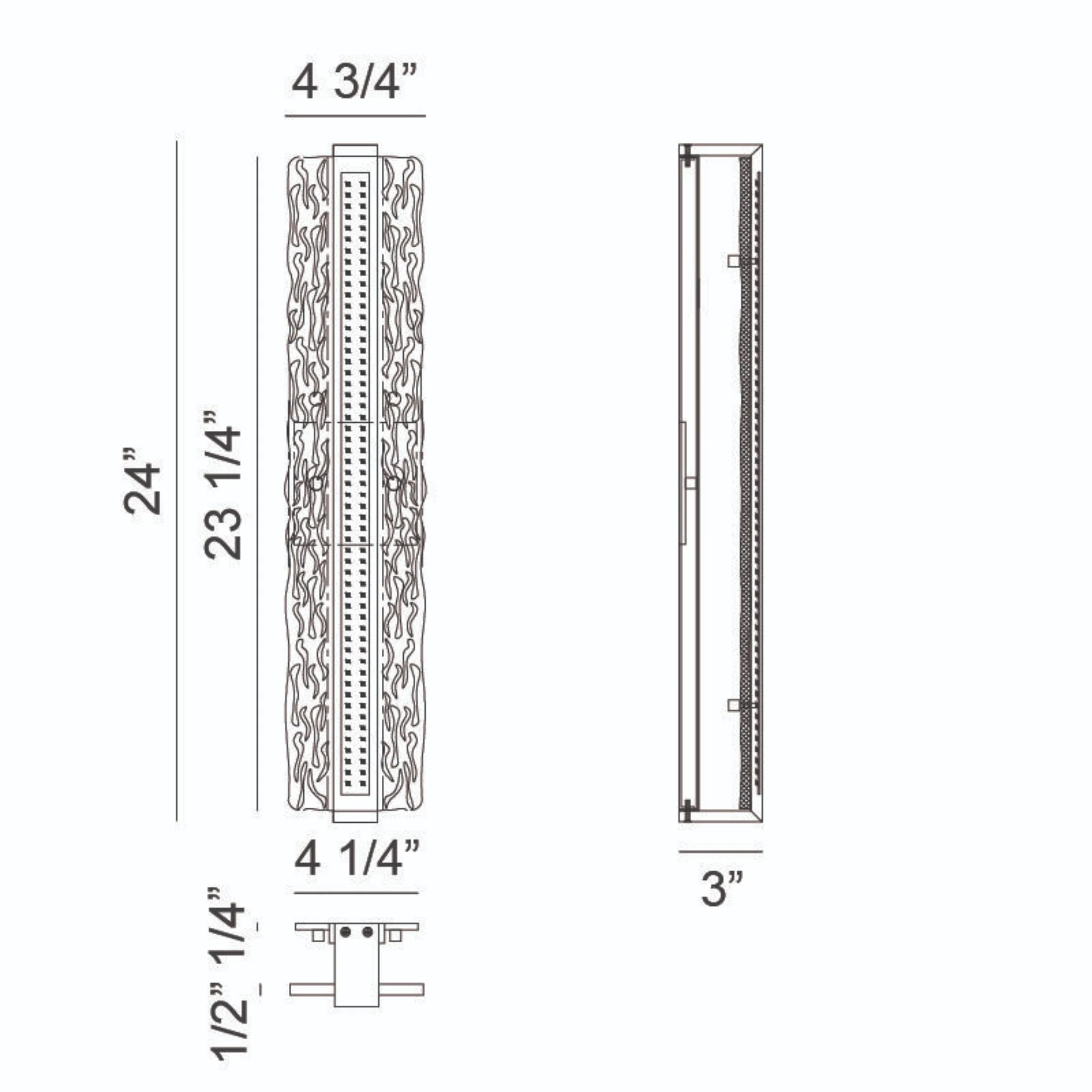 NIAGARA VANITY/WALL SCONCE (MULTIPLE SIZES) - Image 9