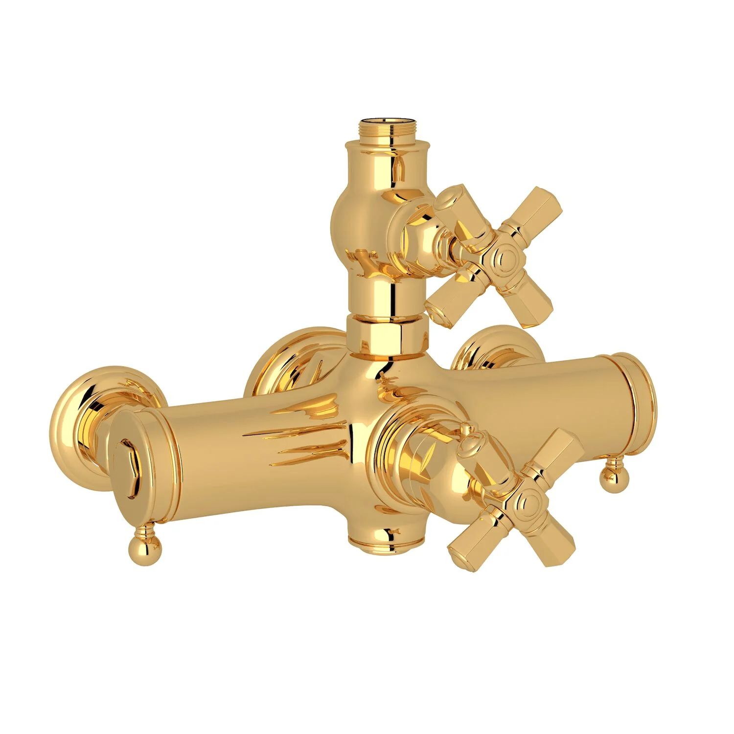 PALLADIAN® EXPOSED THERM VALVE WITH VOLUME AND TEMPERATURE CONTROL (CROSS HANDLE) - Image 2
