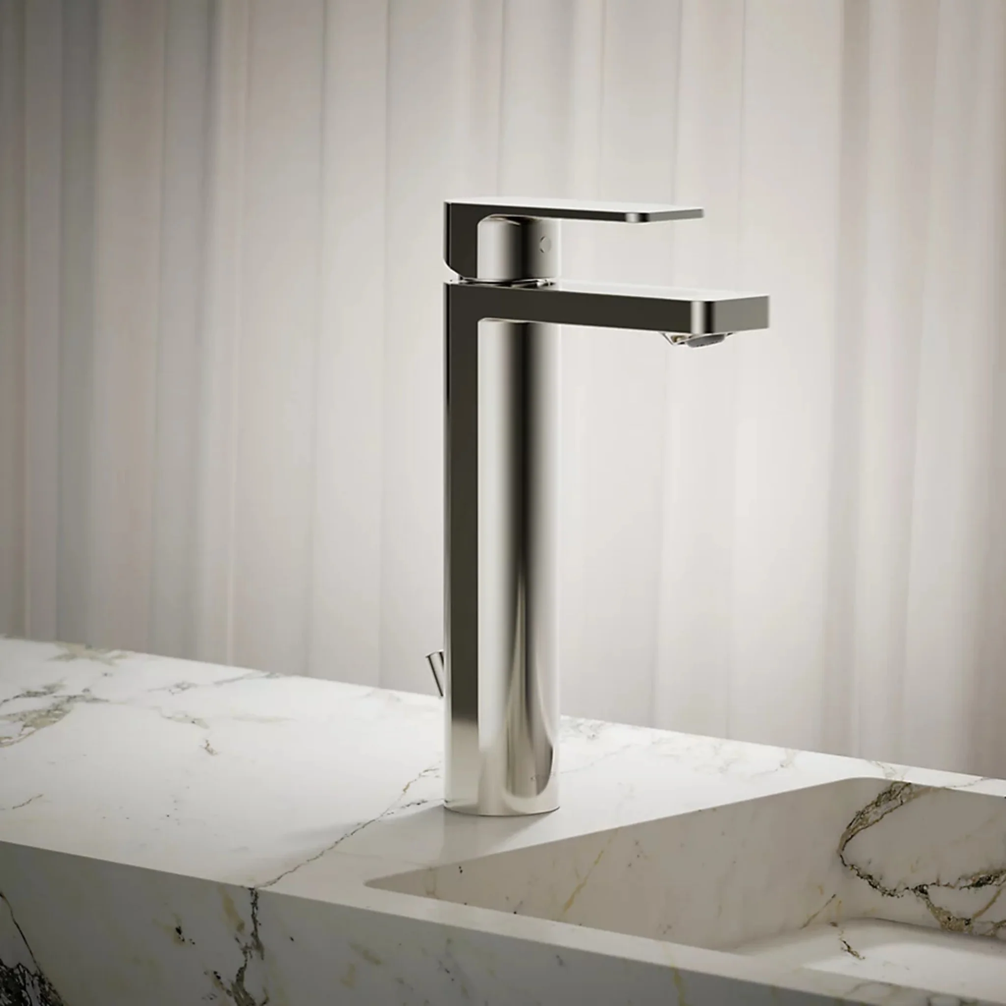 PARALLEL TALL SINGLE-HANDLE BATHROOM SINK FAUCET - Image 15