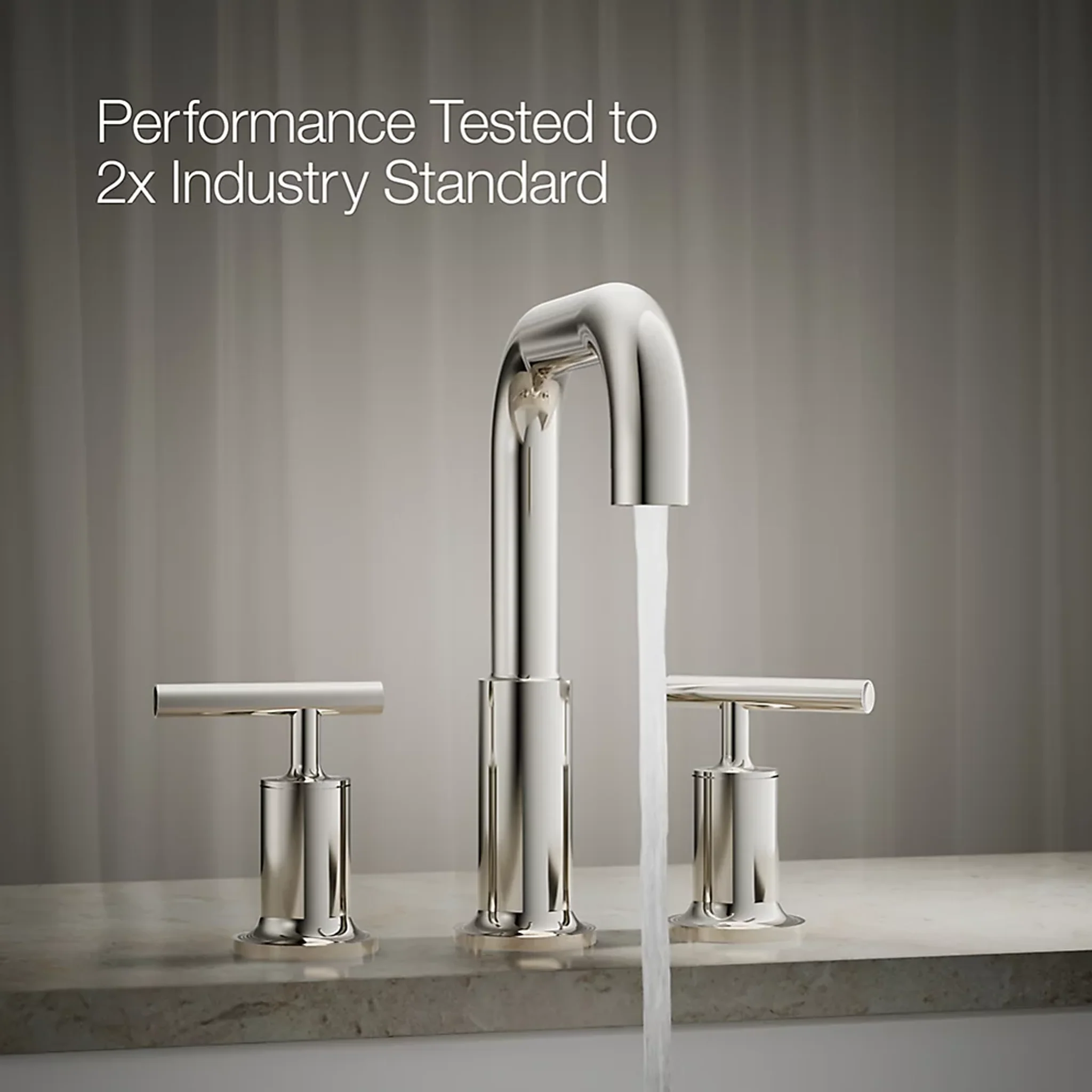 PURIST® DECK MOUNT BATH FAUCET TRIM FOR HIGH-FLOW VALVE WITH LEVER HANDLES - Image 8