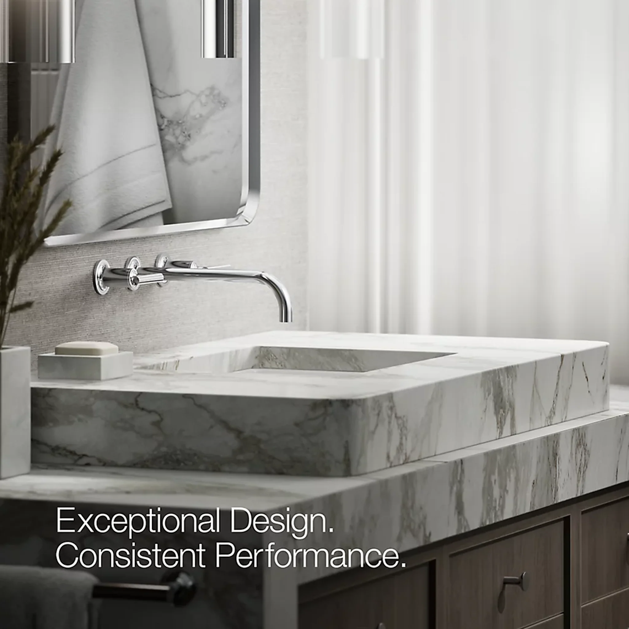 PURIST® WALL-MOUNT BATHROOM SINK FAUCET TRIM - Image 10
