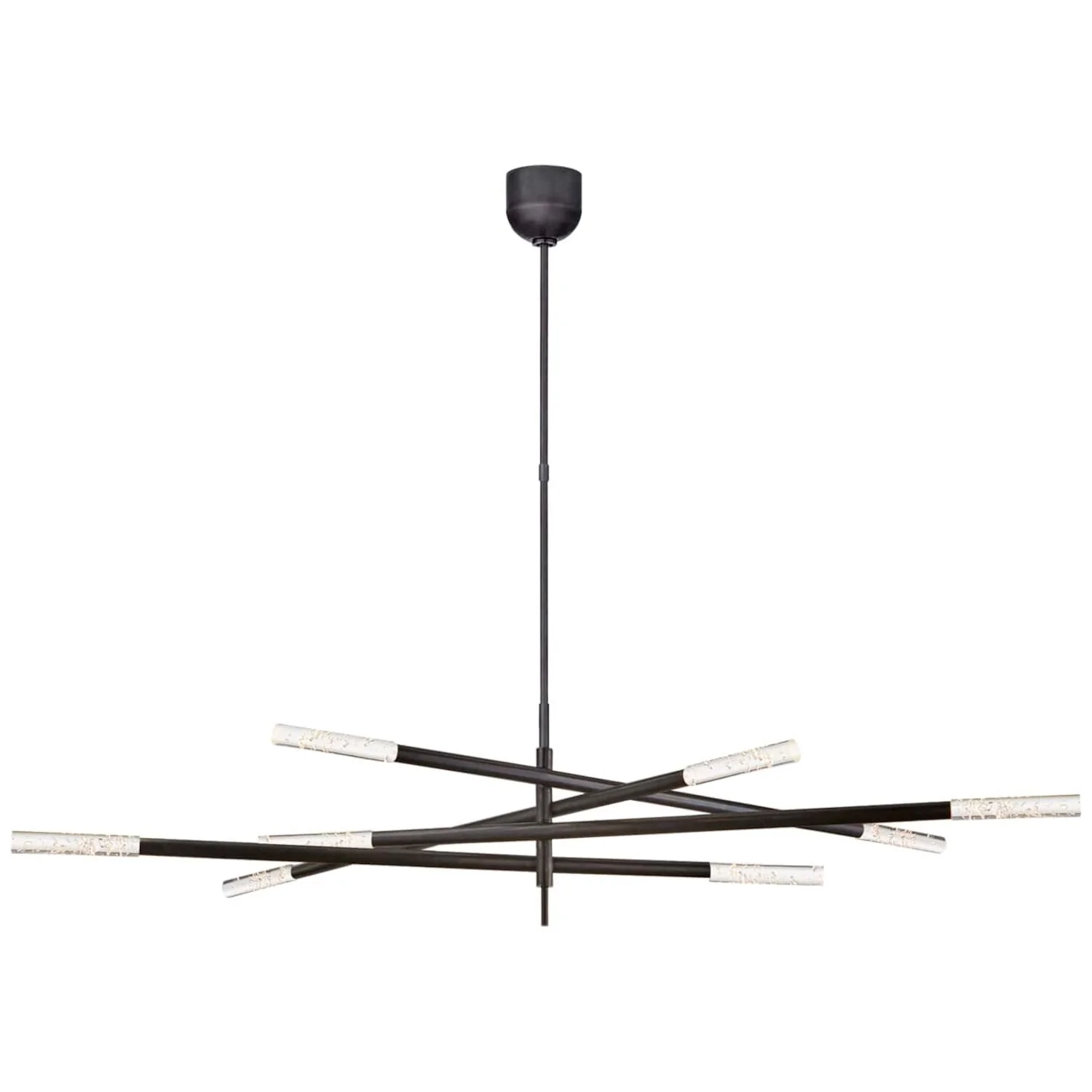 ROUSSEAU 65-INCH GRANDE EIGHT LIGHT ARTICULATING CHANDELIER - Image 3