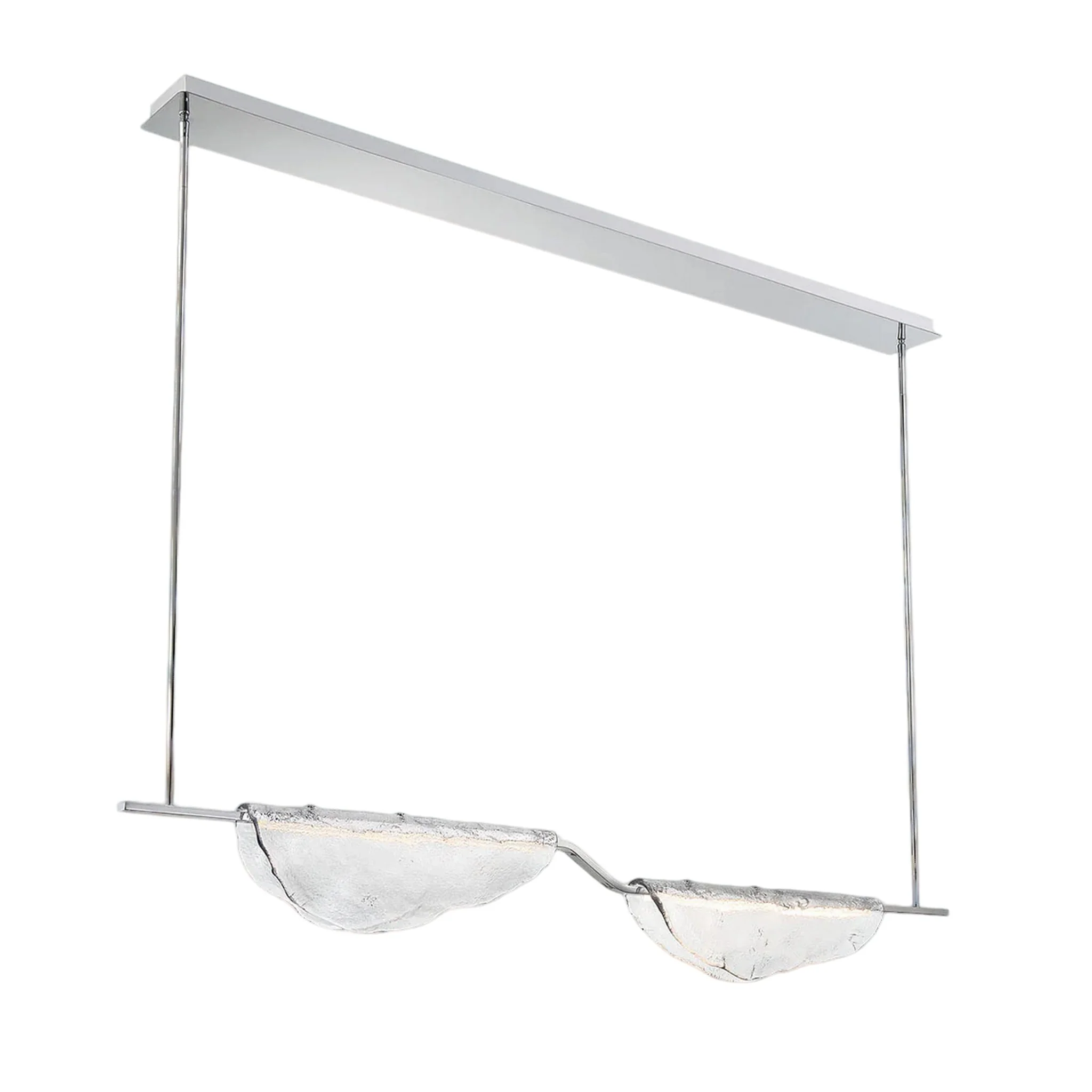 SAVONA 2-LIGHT LINEAR LED CHANDELIER