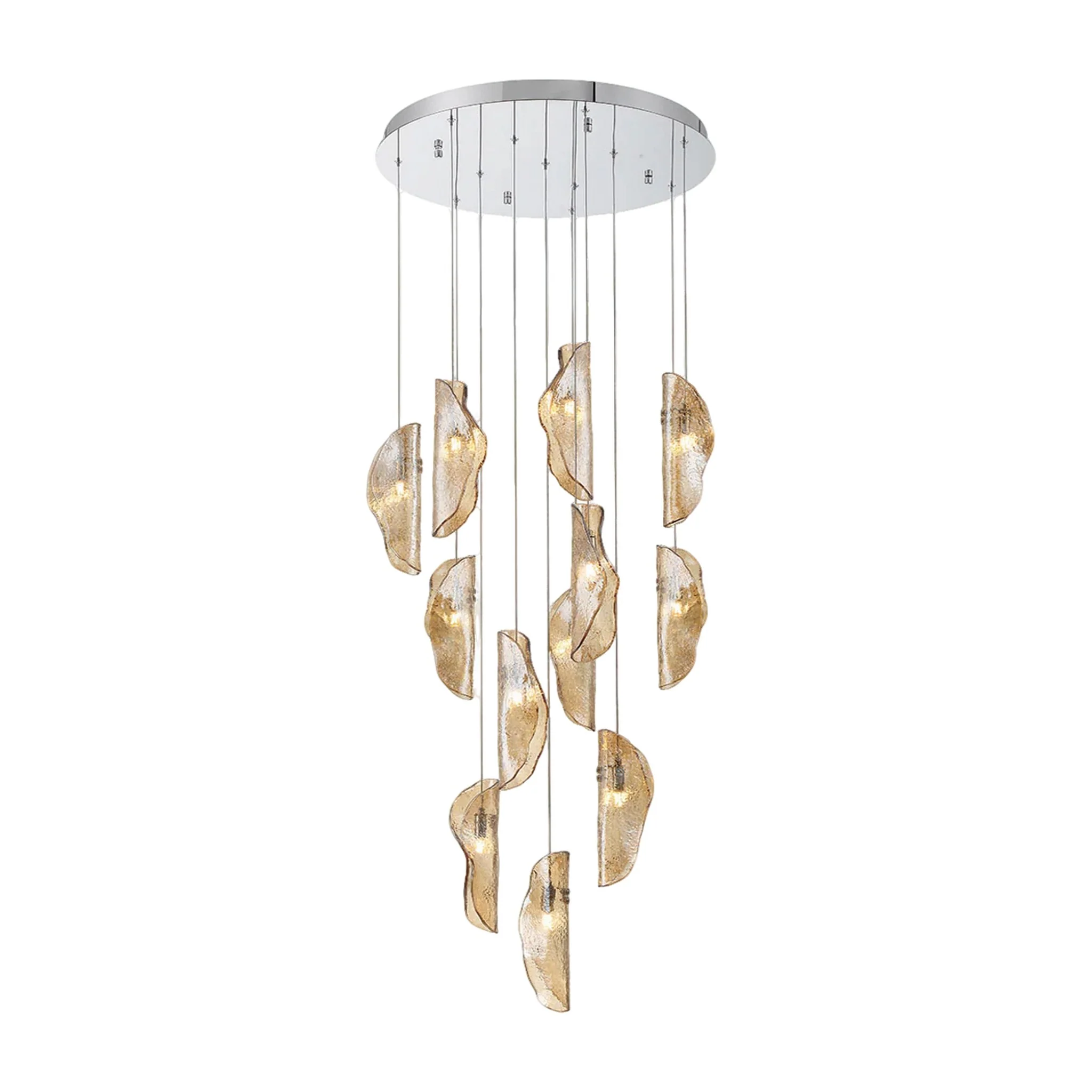 SORRENTO ROUND LED CHANDELIER (MULTIPLE SIZES) - Image 2