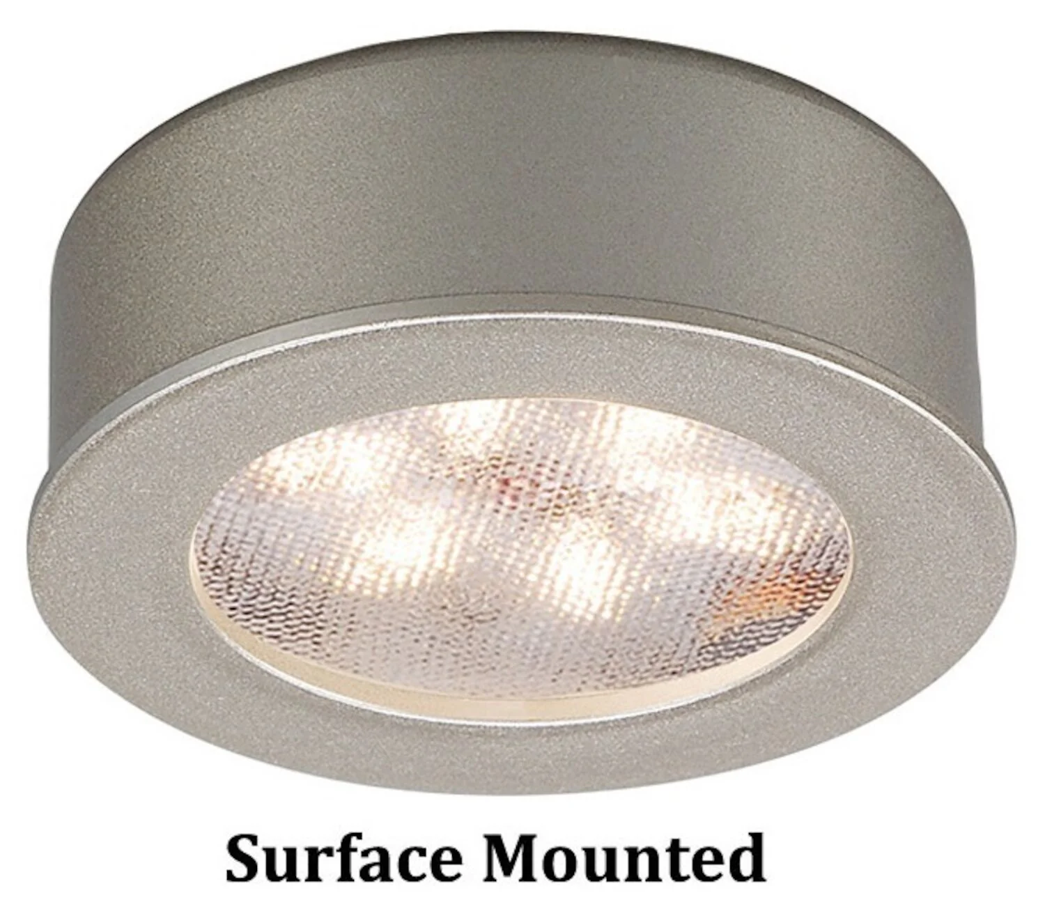 SQUARE LEDme® BUTTON LIGHT 2700K SOFT WHITE RECESSED OR SURFACE MOUNT - Image 2