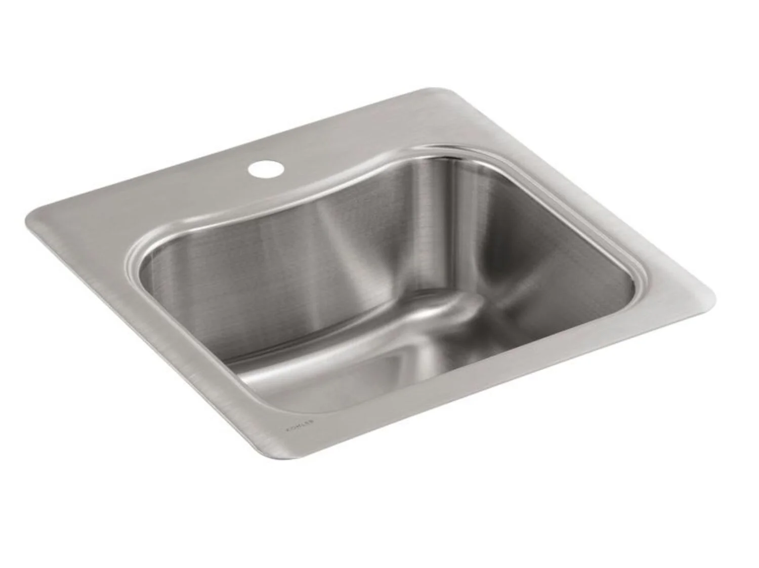 STACCATO 20 X 20 X 8-5/16 INCHES TOP-MOUNT SINGLE-BOWL BAR SINK
