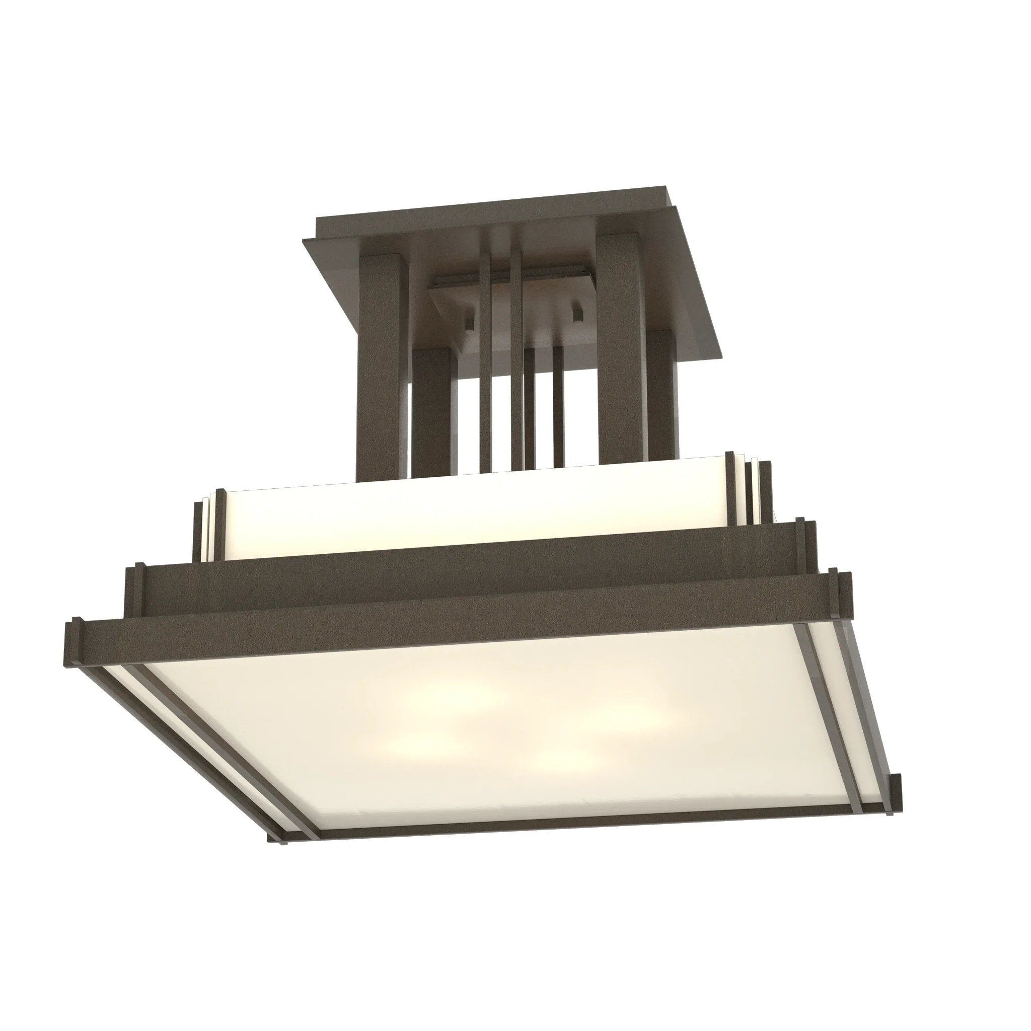 STEPPE LARGE SEMI-FLUSH LIGHT
