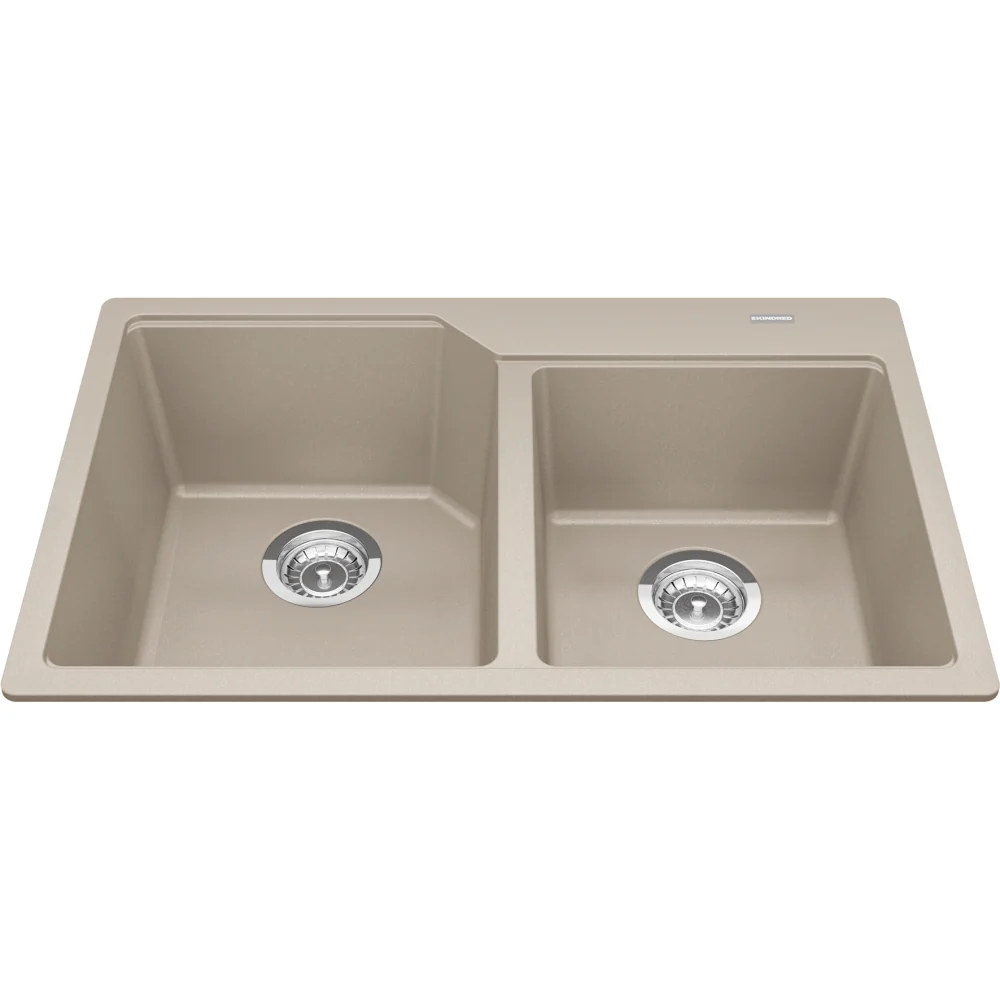 URBAN DOUBLE BOWL DROP IN SINK - Image 2