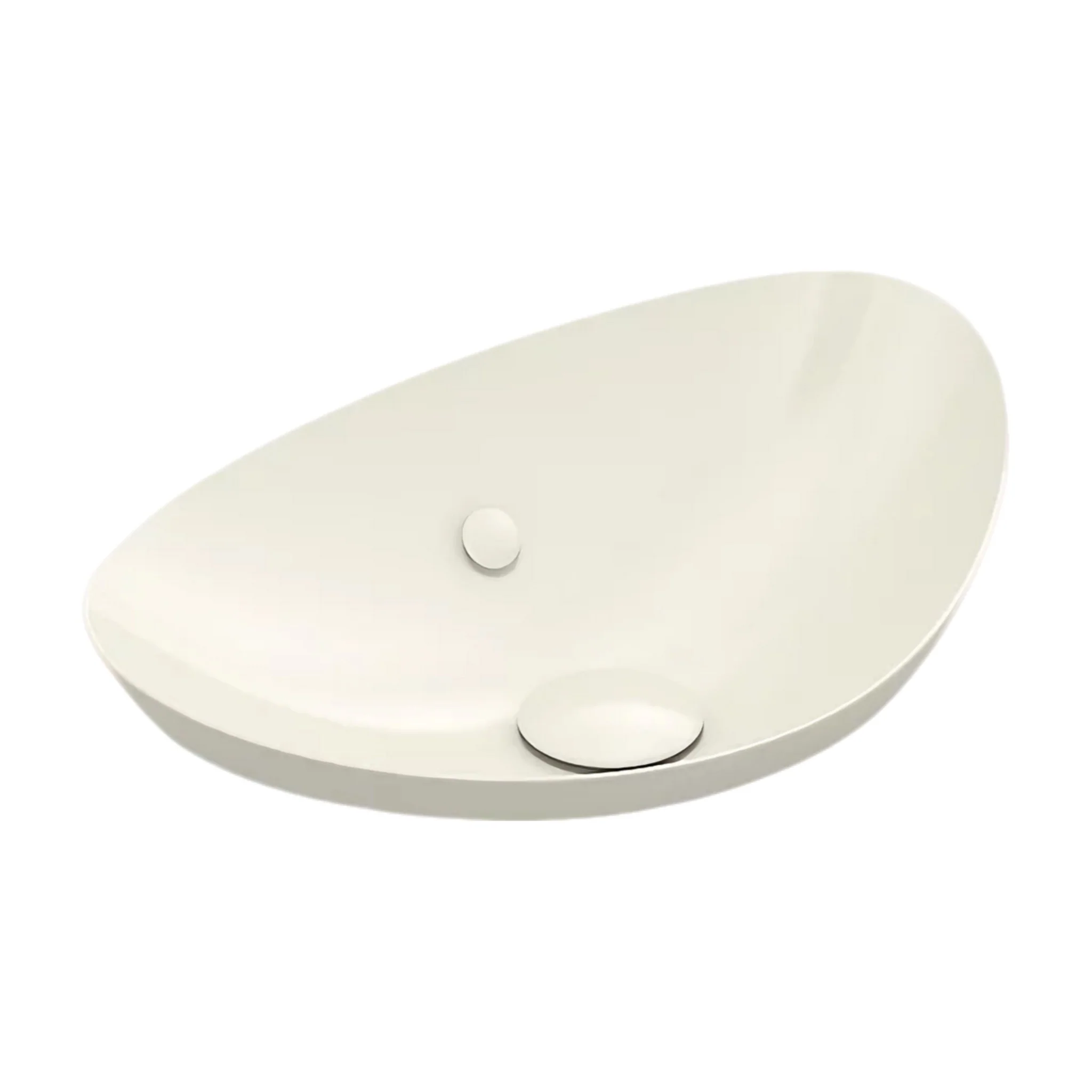 VEIL™ 21" OVAL SEMI-RECESSED VESSEL BATHROOM SINK - Image 8