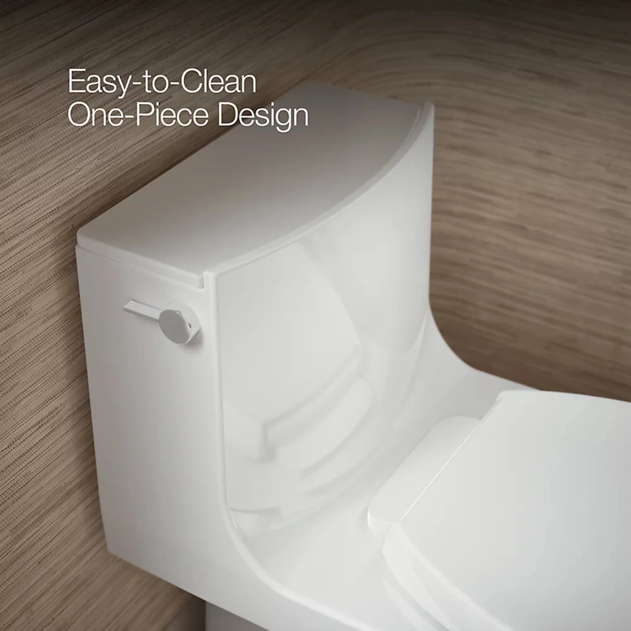 VEIL HIDDEN CORD ONE-PIECE COMPACT ELONGATED TOILET WITH SKIRTED TRAPWAY AND DUAL-FLUSH - Image 6