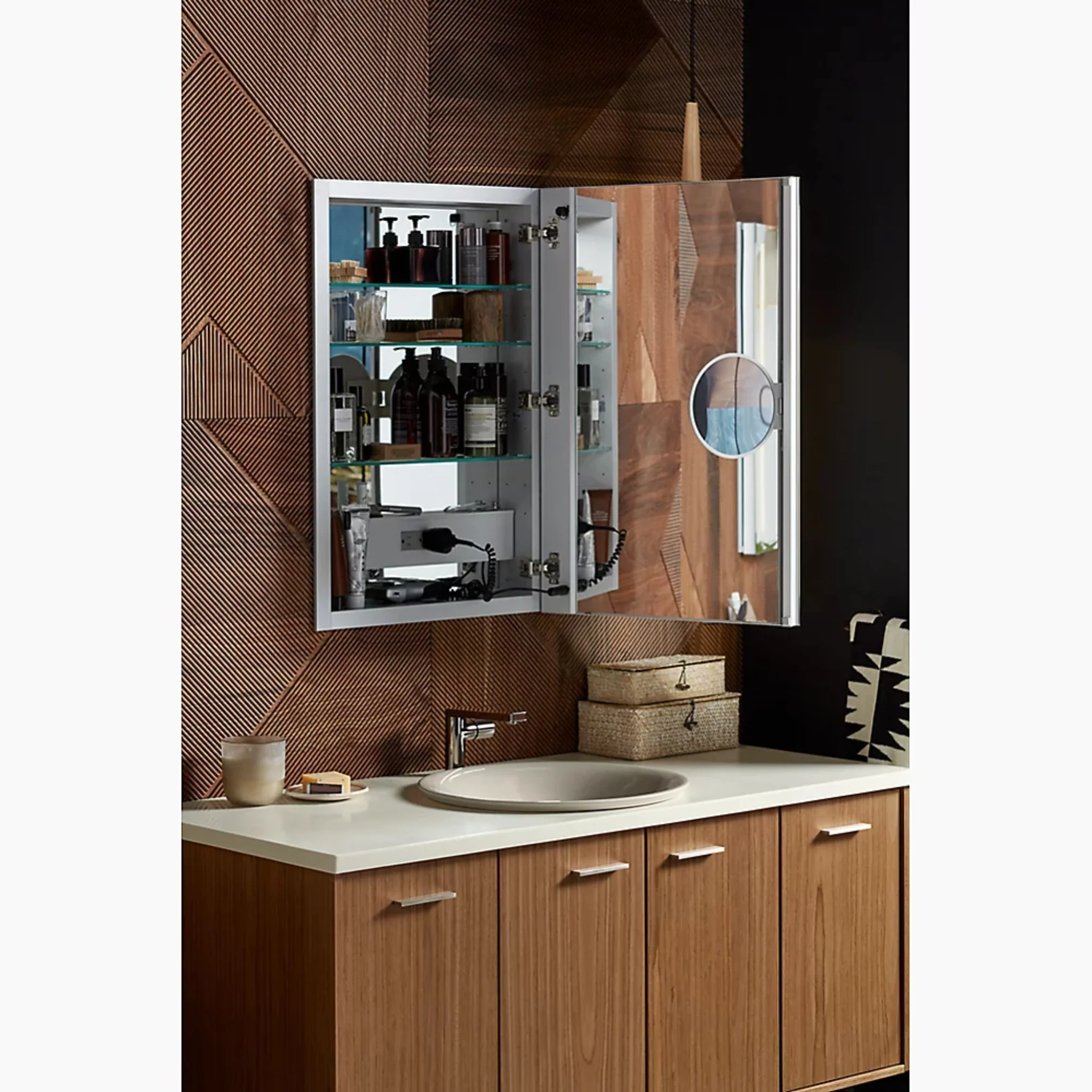 VERDERA 20 X 30 INCHES LIGHTED MEDICINE CABINET - Image 12