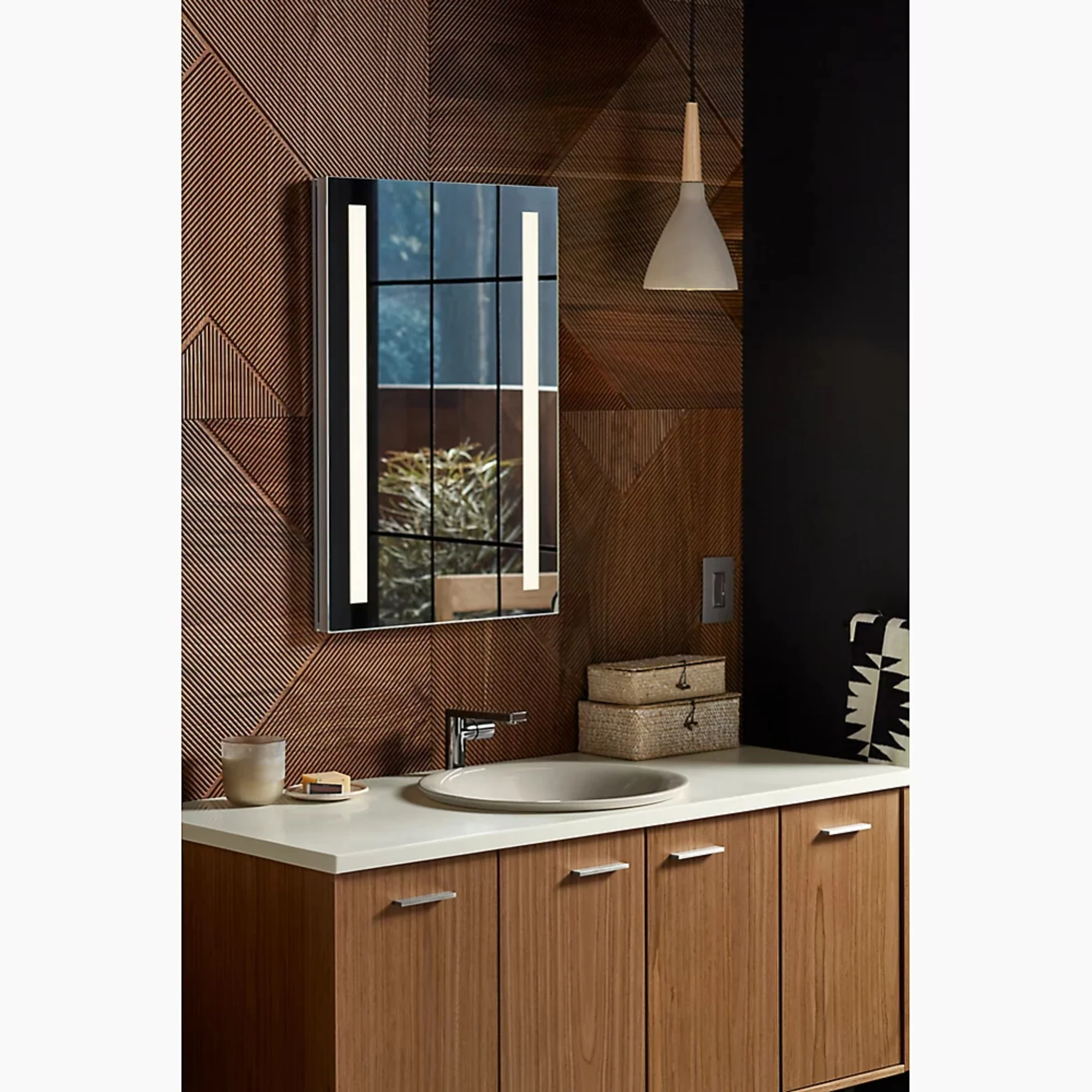 VERDERA 20 X 30 INCHES LIGHTED MEDICINE CABINET - Image 13