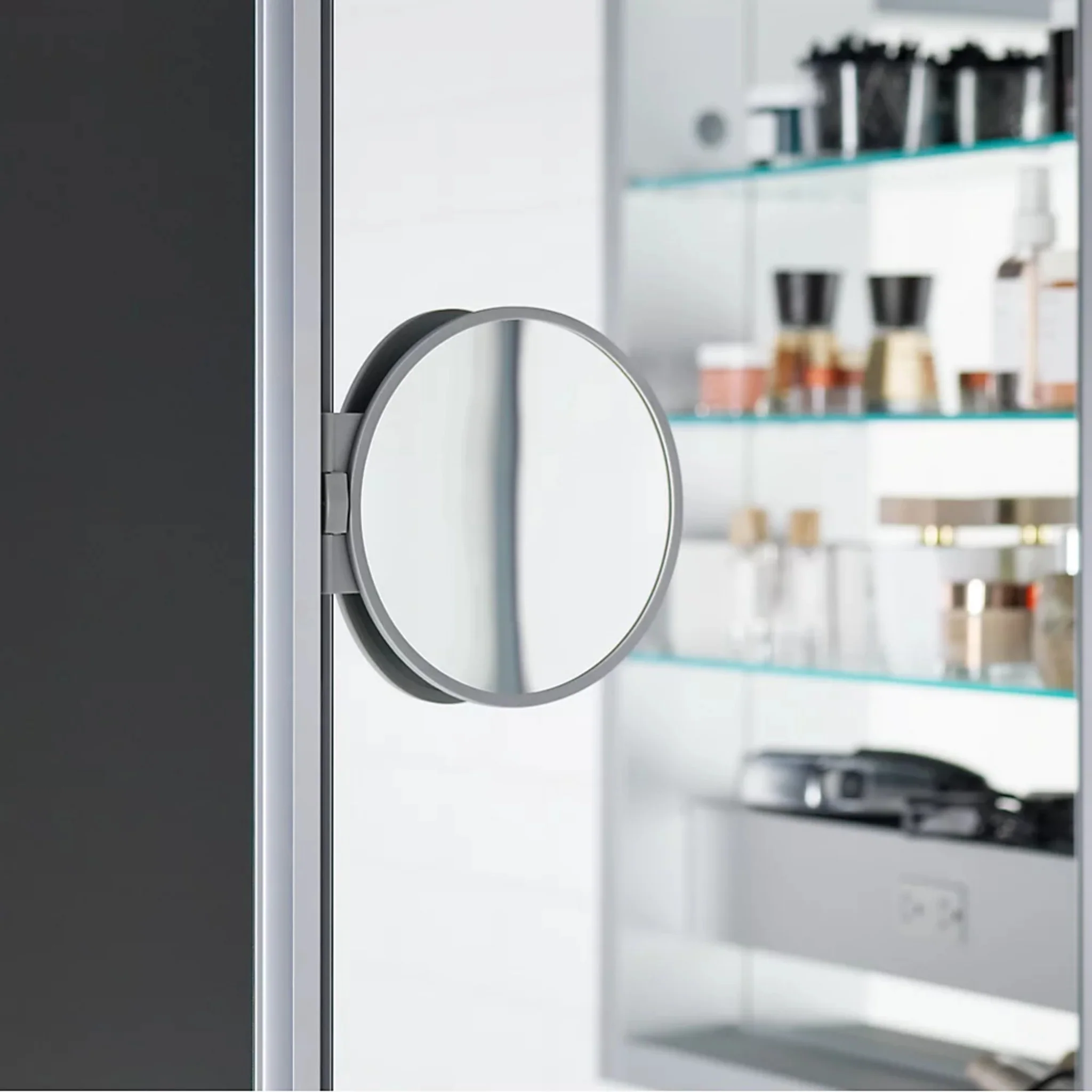 VERDERA 34 X 30 INCHES TWO-DOOR LEFT-HINGED LIGHTED MEDICINE CABINET - Image 3
